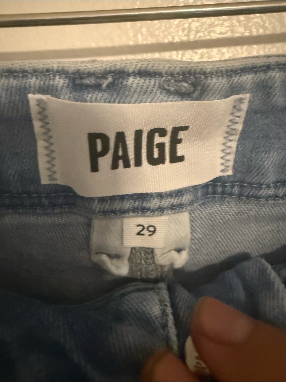 Paige Jeans Anessa 31” Full-Length Inset Pockets in Luminaries - Picture 7 of 13
